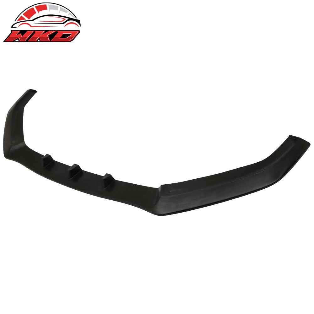 Fits 17-22 Infiniti Q60 IKON V3 Style Front Bumper Lip Spoiler Splitter Chin PU
