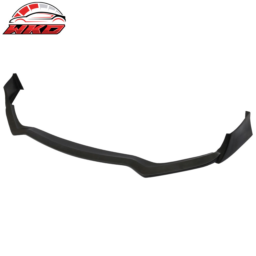 Fits 17-22 Infiniti Q60 Coupe S Style Front Bumper Lip Spoiler Unpainted PU
