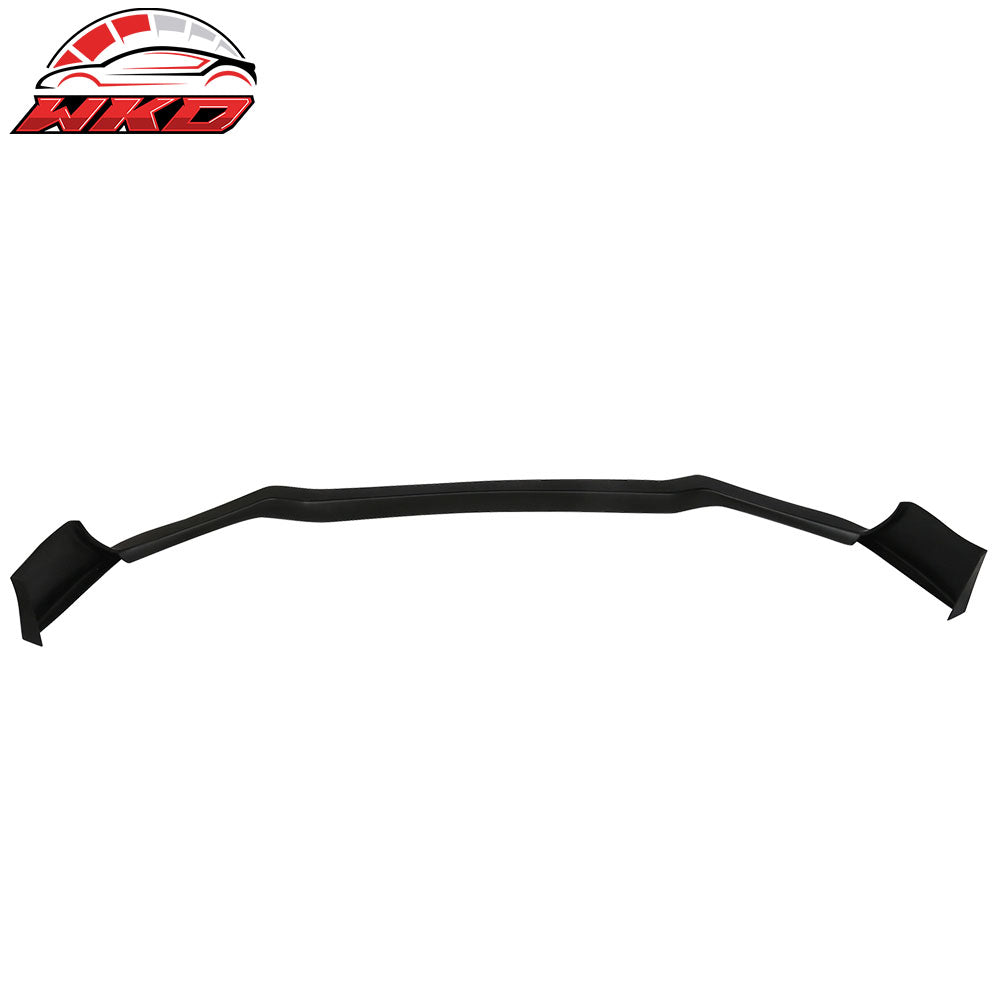 Fits 17-22 Infiniti Q60 Coupe S Style Front Bumper Lip Spoiler Unpainted PU