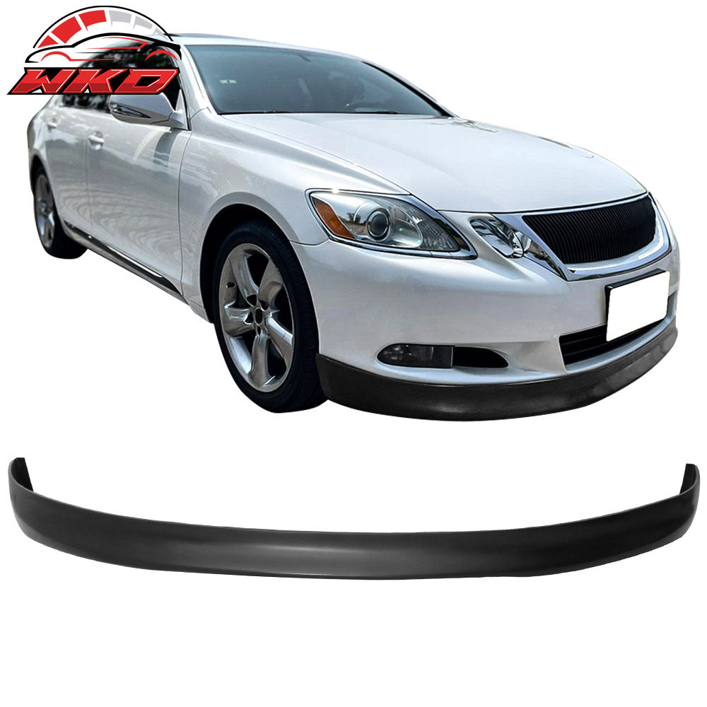 Fits 08-11 Lexus GS460 GS350 VTX Style Front Bumper Lip Spoiler Splitter Chin PU
