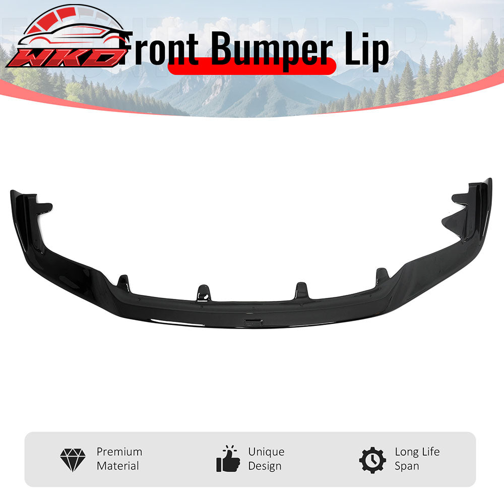 For 17-20 Lexus IS200t IS300 IS350 Artisan Style Front Bumper Lip Gloss Black PP