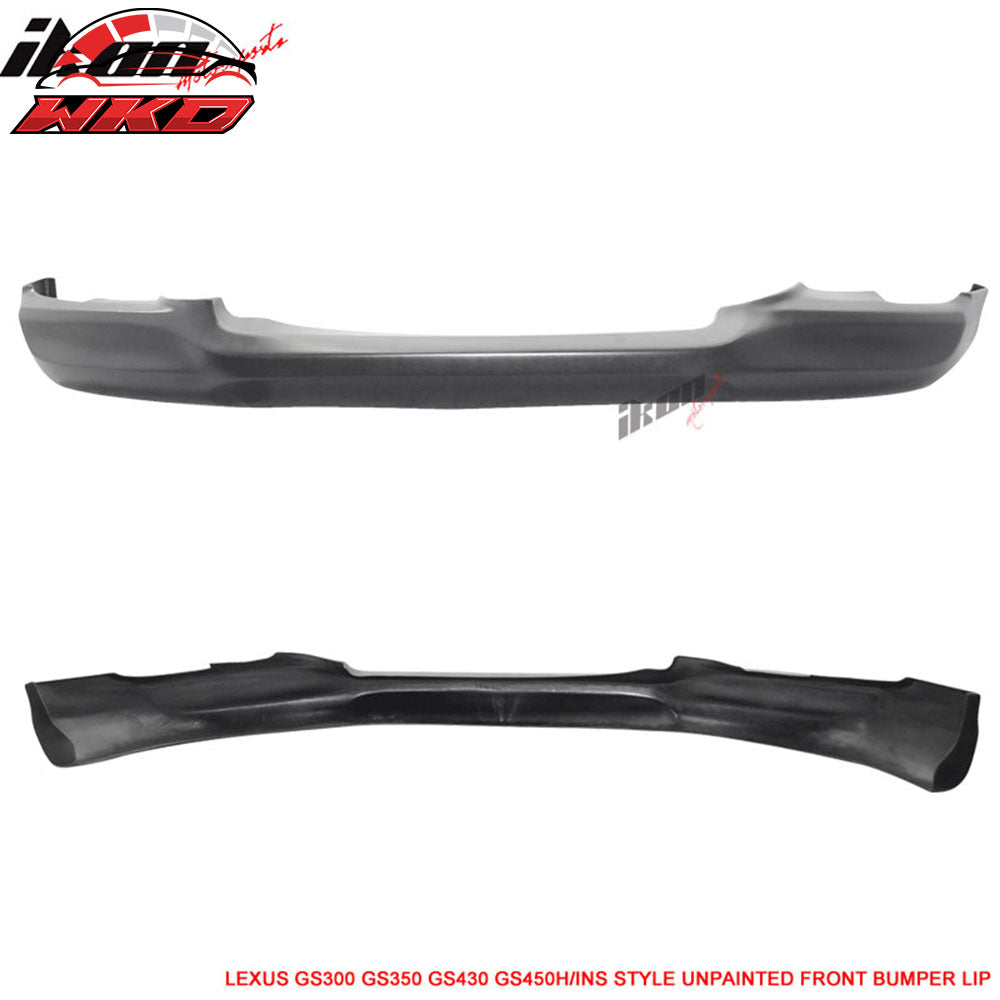 Fits 06-07 Lexus GS300 GS350 GS430 GS450h JDM VIP IN Style Front Bumper Lip PU