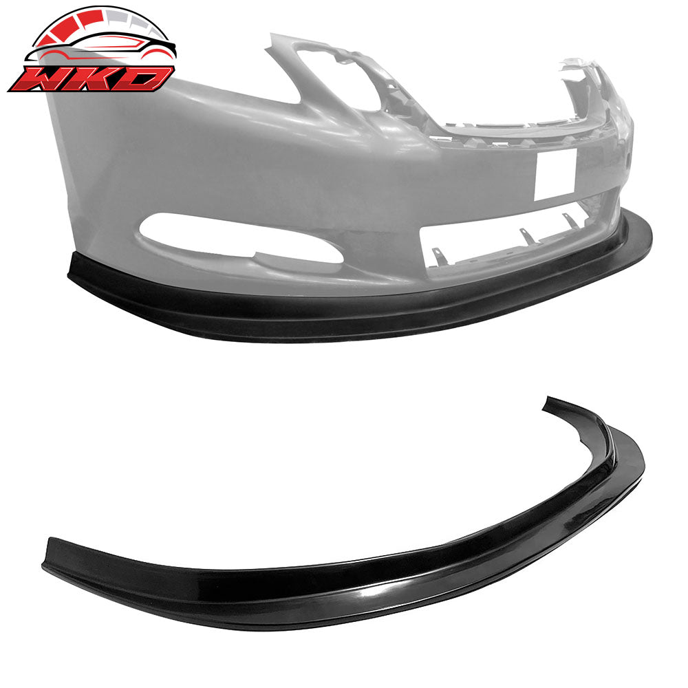 Fits 08-11 Lexus GS460 GS350 MDA Style Front Bumper Lip Splitter Unpainted PU
