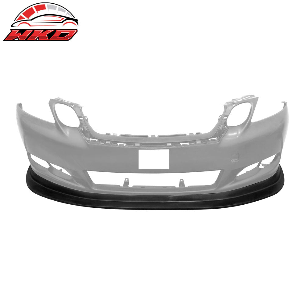 Fits 08-11 Lexus GS460 GS350 MDA Style Front Bumper Lip Splitter Unpainted PU