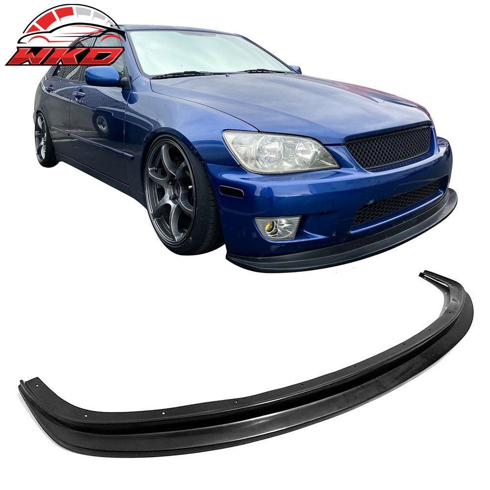Fits 01-05 Lexus IS300 MDA Style Unpainted Front Bumper Lip Lower Spoiler PU