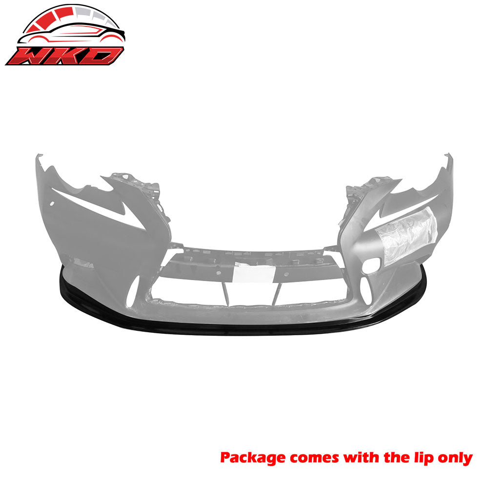 Fits 14-16 Lexus IS250 IS350 F-Sport MDA Style Front Bumper Lip Splitter - PU