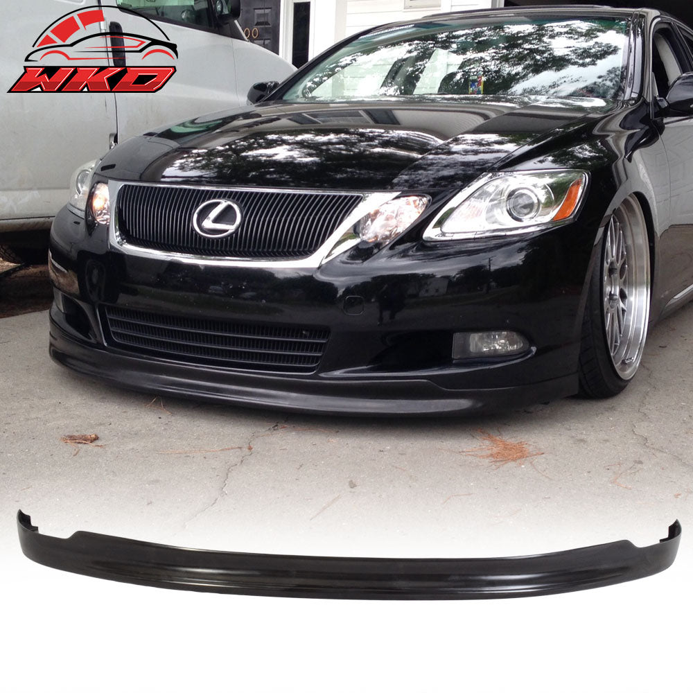 2008-11 Lexus GS350 GS460 TTE Style Front Bumper Lip Spoiler Unpainted PU | Wholesale