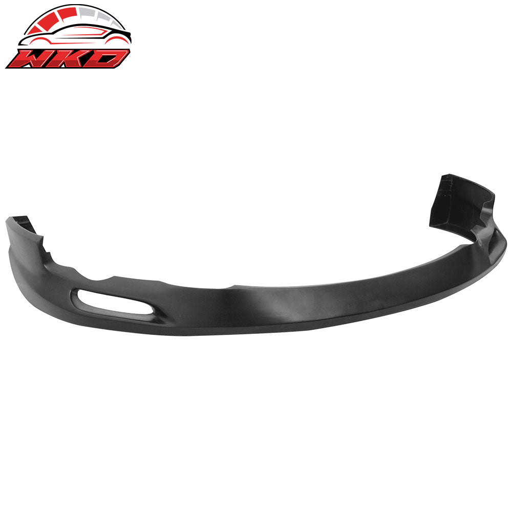 Fits 04-06 Mazda 3 S Sedan K Style Front Bumper Lip Spoiler Unpainted Black PU