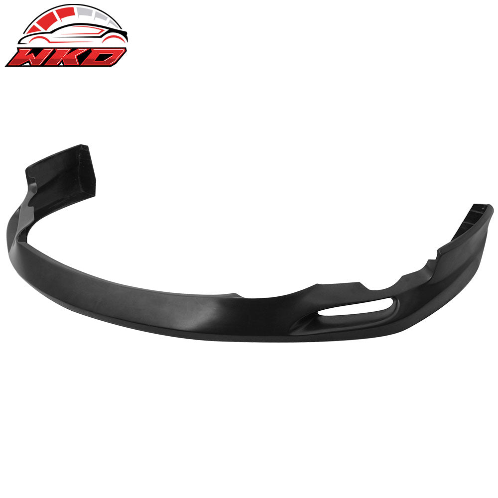 Fits 04-06 Mazda 3 S Sedan K Style Front Bumper Lip Spoiler Unpainted Black PU