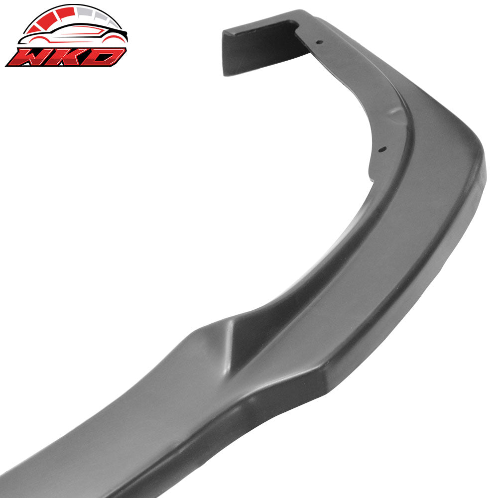 Fits 10-11 Mazda 3 JDM Style Front Bumper Lip Spoiler Bodykit Unpainted Black PU