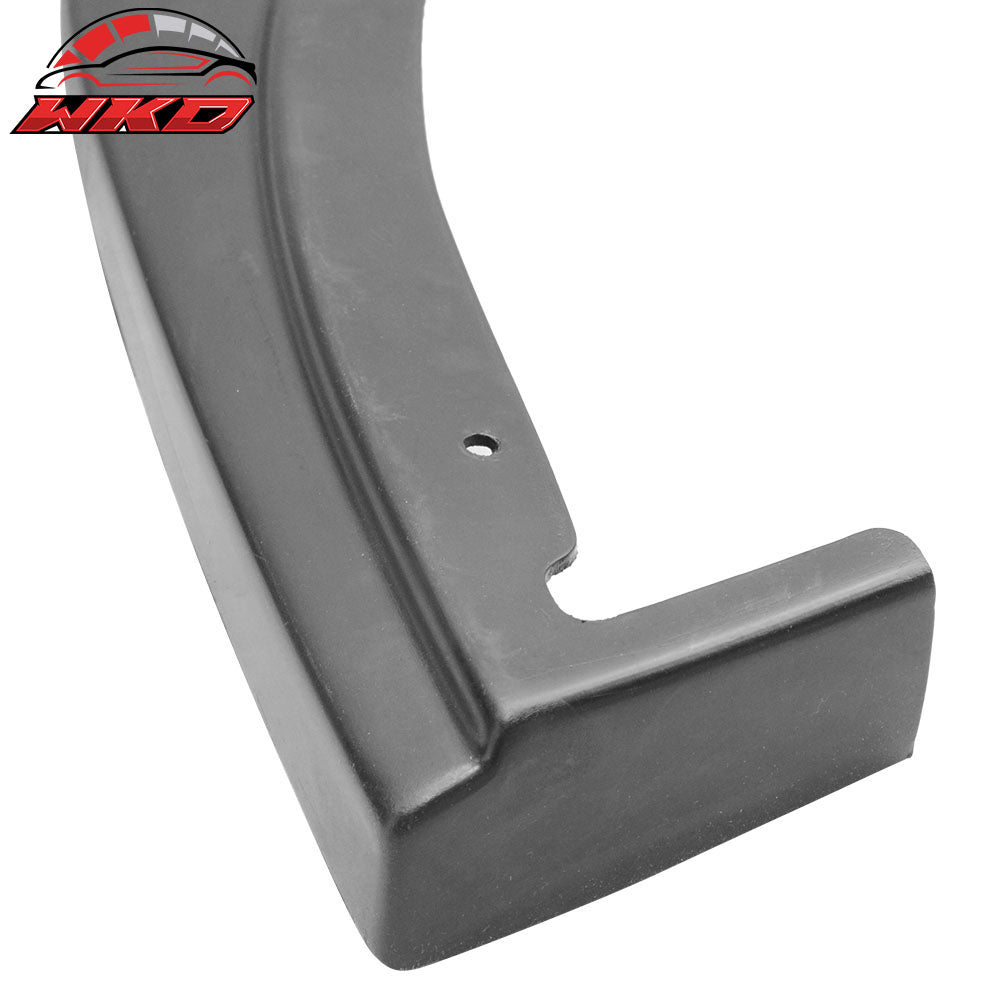 Fits 10-11 Mazda 3 JDM Style Front Bumper Lip Spoiler Bodykit Unpainted Black PU