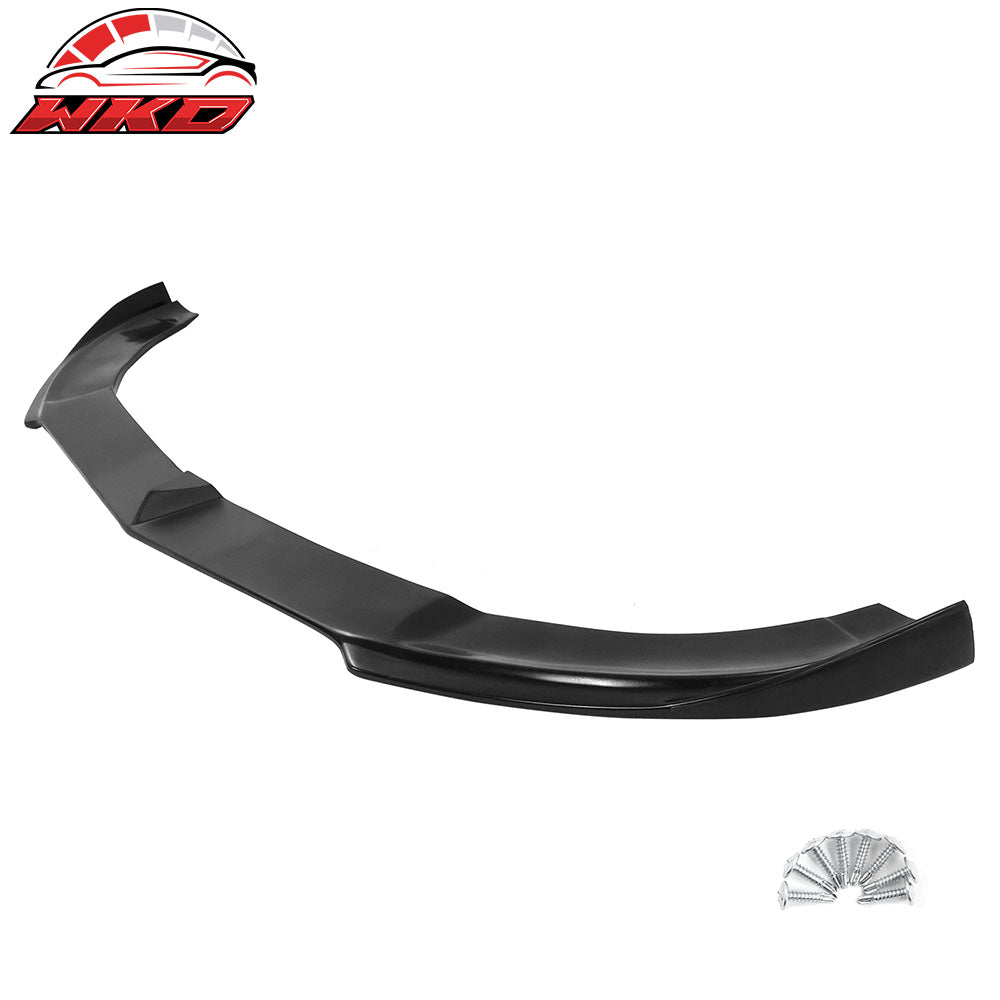 Fit 15-18 Benz W205 C-Class Sport C63 DP Style Front Bumper Lip Kit Unpainted PU