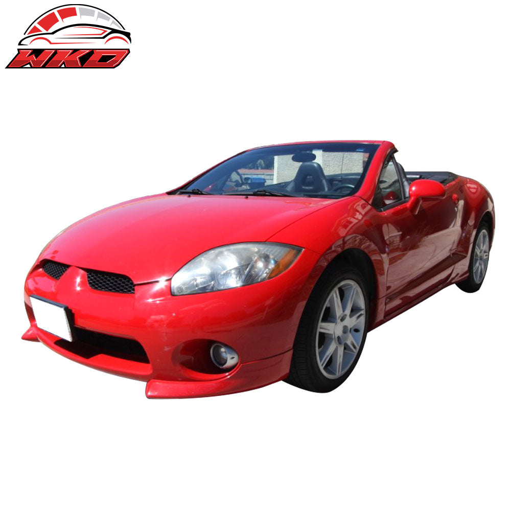 Fits 06-08 Mitsubishi Eclipse OE Factory Style Front Bumper Lip Splitter