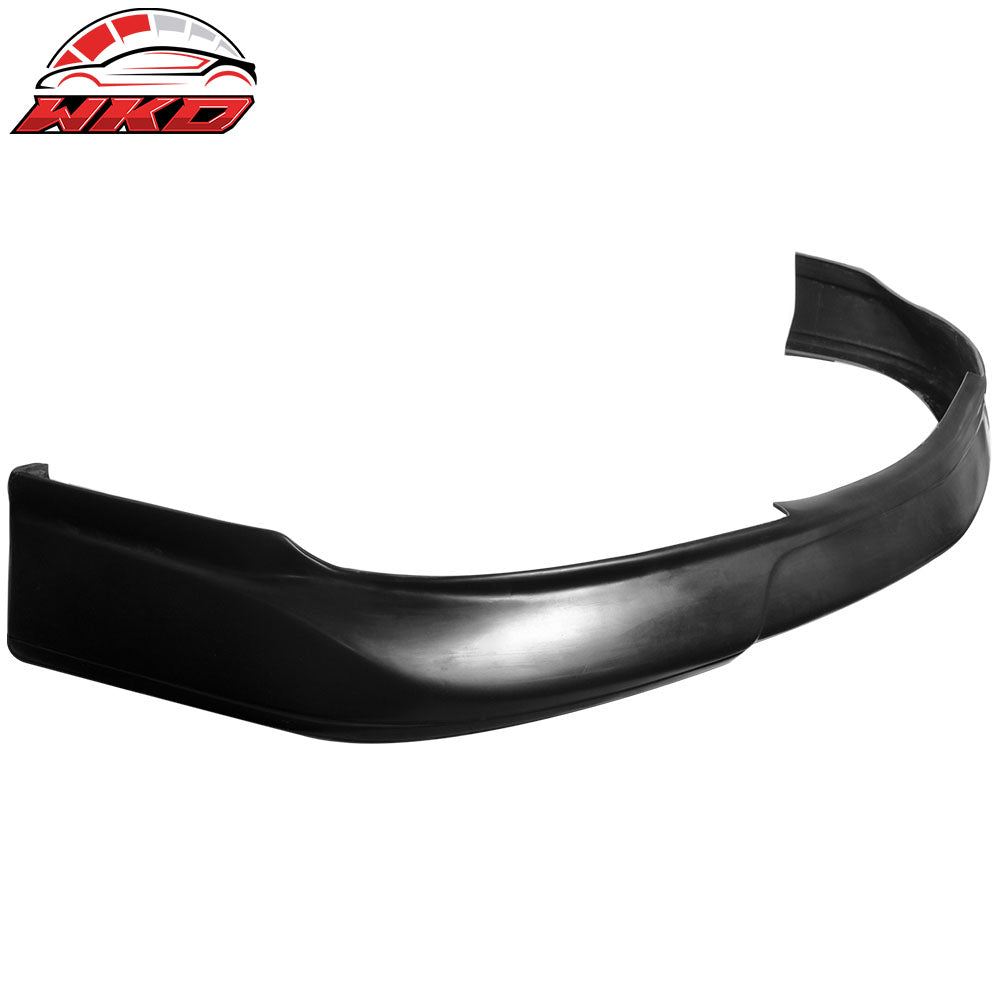 Fits 04-07 Mitsubishi Lancer Front Bumper Lip Spoiler Ralli Style Unpainted PU