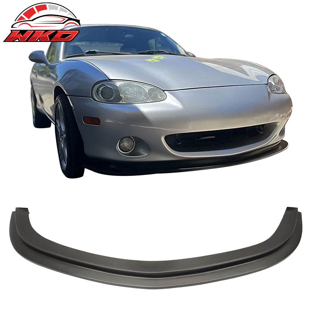 Fits 01-05 Mazda Miata MX-5 MX5 DS Style Front Bumper Lip Spoiler Unpainted PU