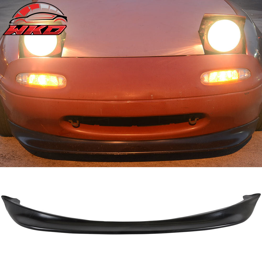 Fits 90-97 Mazda Miata MX-5 GV Type 2 Front Bumper Lip Spoiler PU Chin Splitter