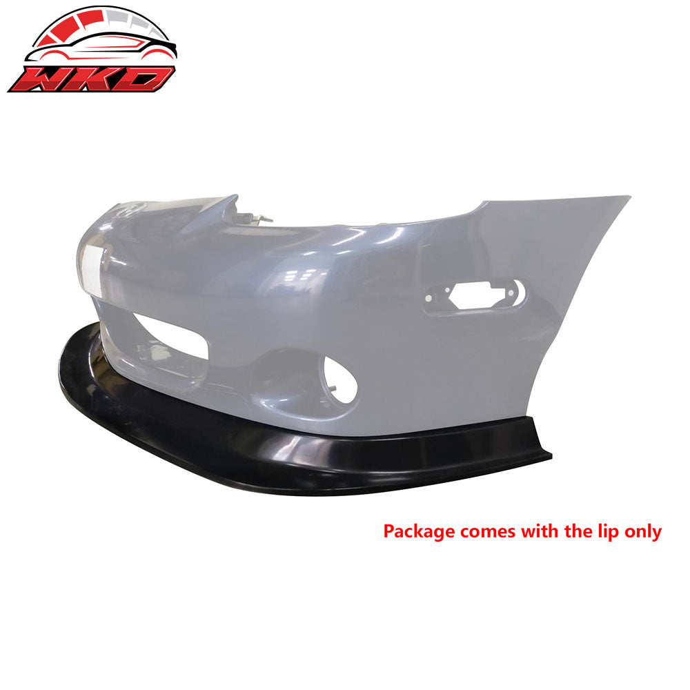 Fits 01-05 Mazda MX-5 Miata MDA Style PU Front Lip Bumper Chin Guard Protector