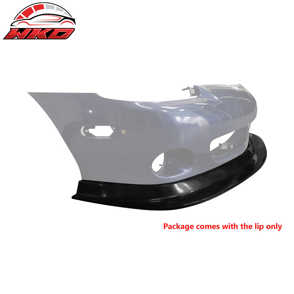 Fits 01-05 Mazda MX-5 Miata MDA Style PU Front Lip Bumper Chin Guard Protector