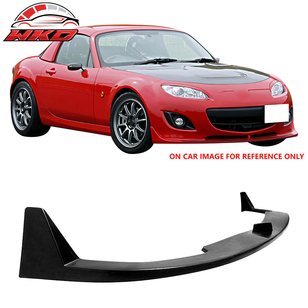 Fits 09-13 Mazda MX-5 Miata GV Style PU Front Lip Bumper Guard Lower Protector