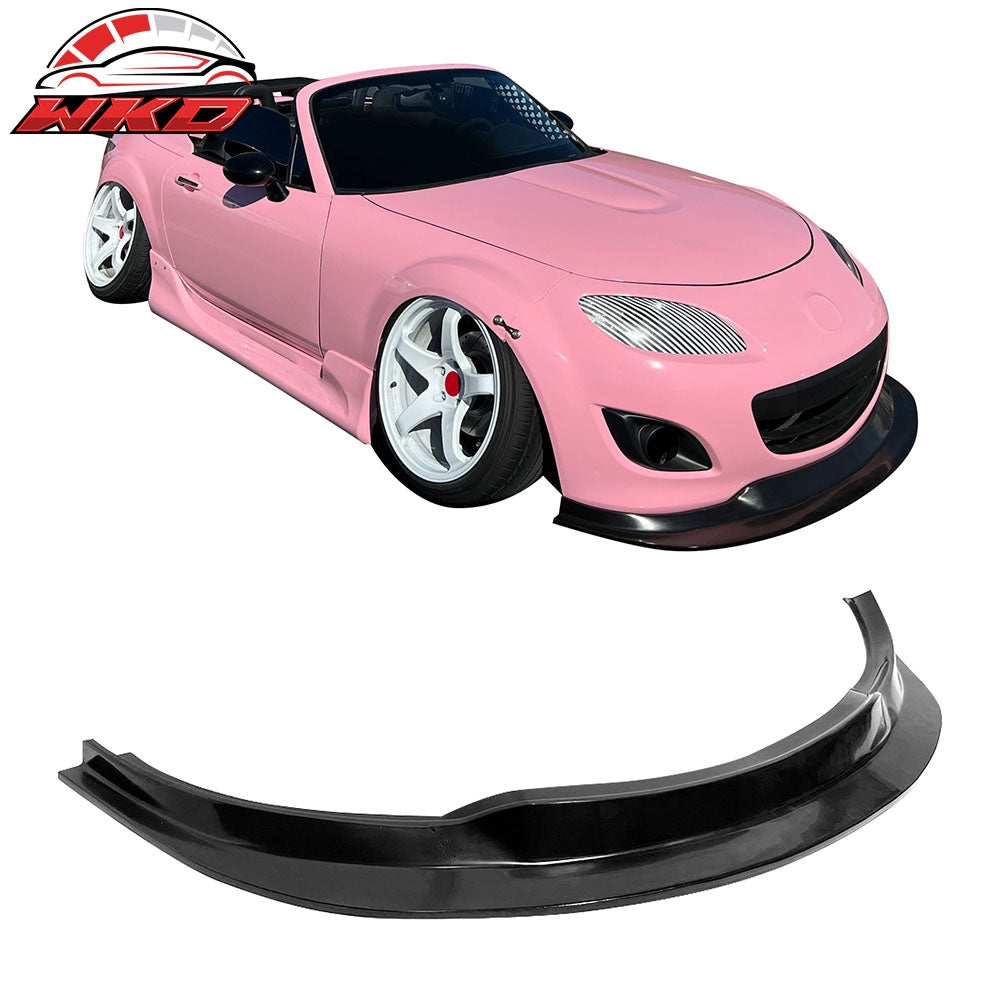 Fits 09-12 Mazda MX-5 Miata PU Front Lip Bumper Guard Protector - MDA Style