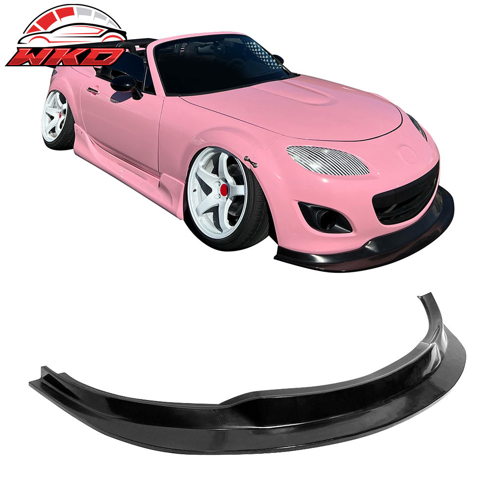 Fits 09-12 Mazda MX-5 Miata PU Front Lip Bumper Guard Protector - MDA Style
