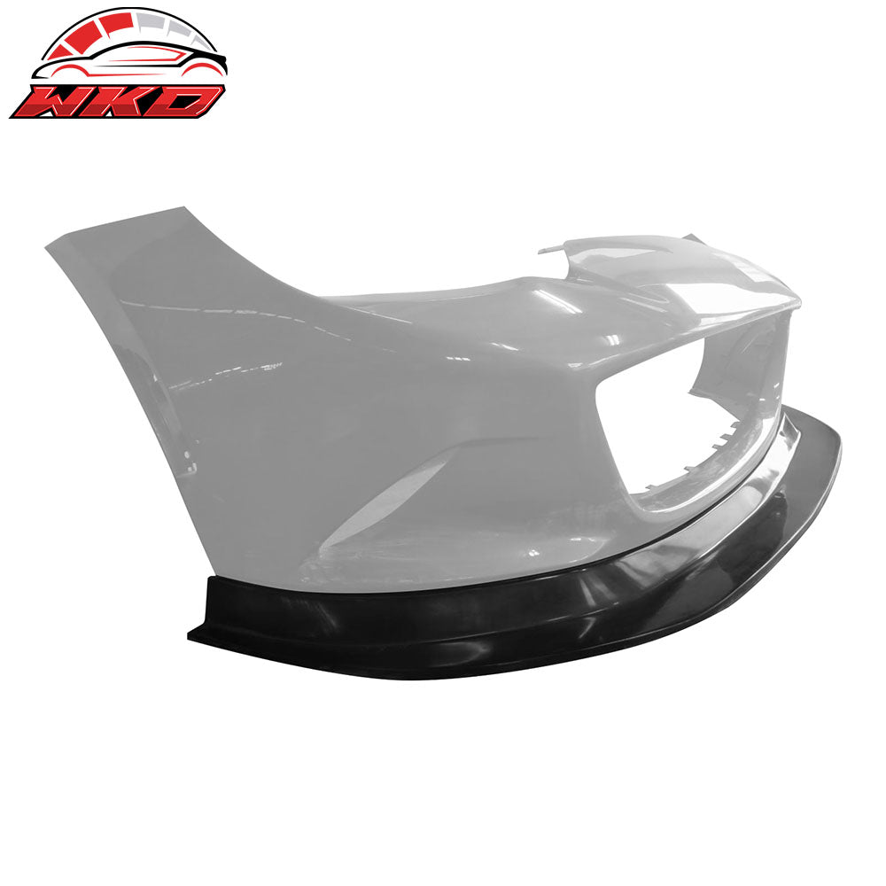 Fits 16-25 Mazda MX-5 Miata Unpainted Front Bumper Lip Spoiler Guard MDA Style