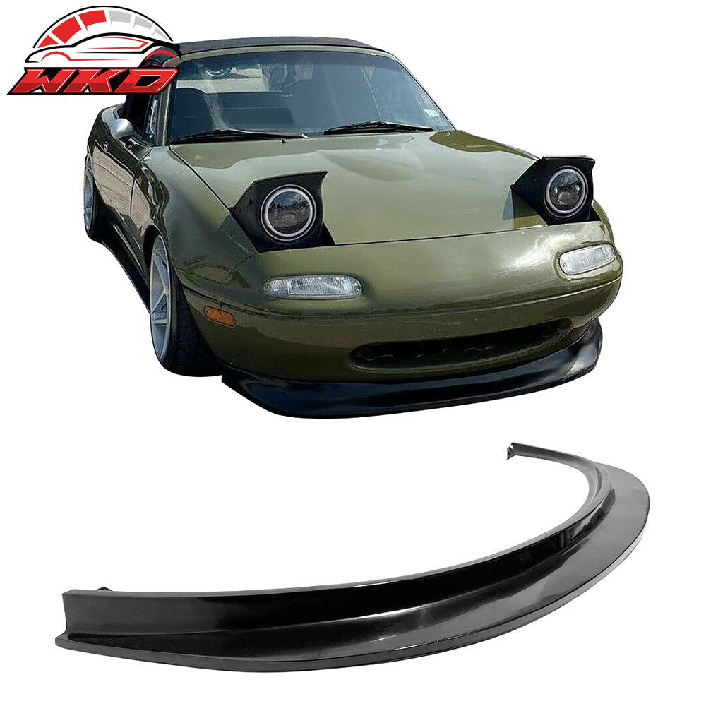 Fits 90-97 Mazda Miata NA Unpainted Front Bumper Lip Spoiler Guard MDA Style