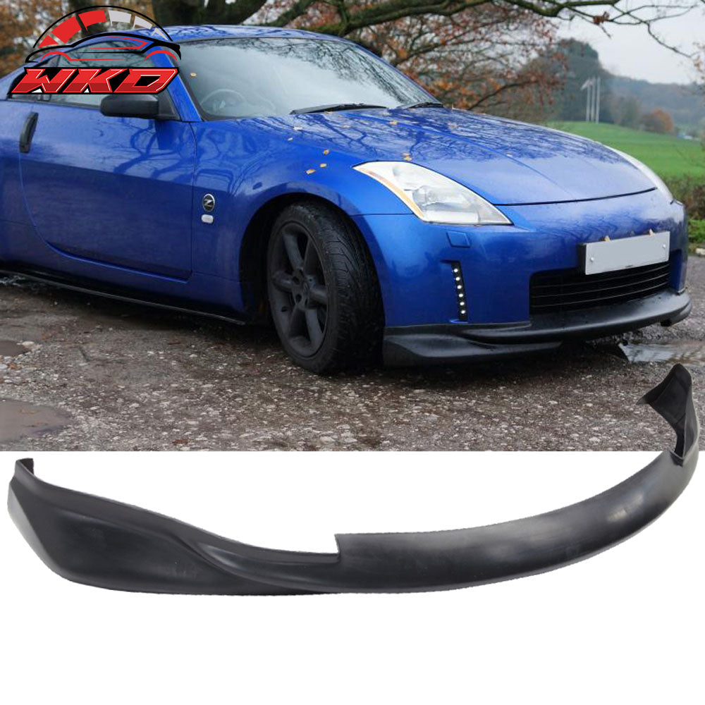 Fit 06-09 Nissan Z33 350Z KS Front Bumper Lip Spoiler Splitter PU