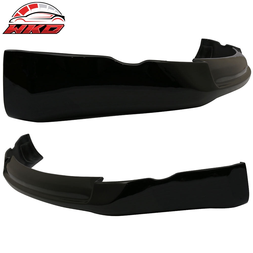Fits 03-05 Nissan 350Z ING-S Style Front Bumper Lip Spoiler Painted #KH3 Black