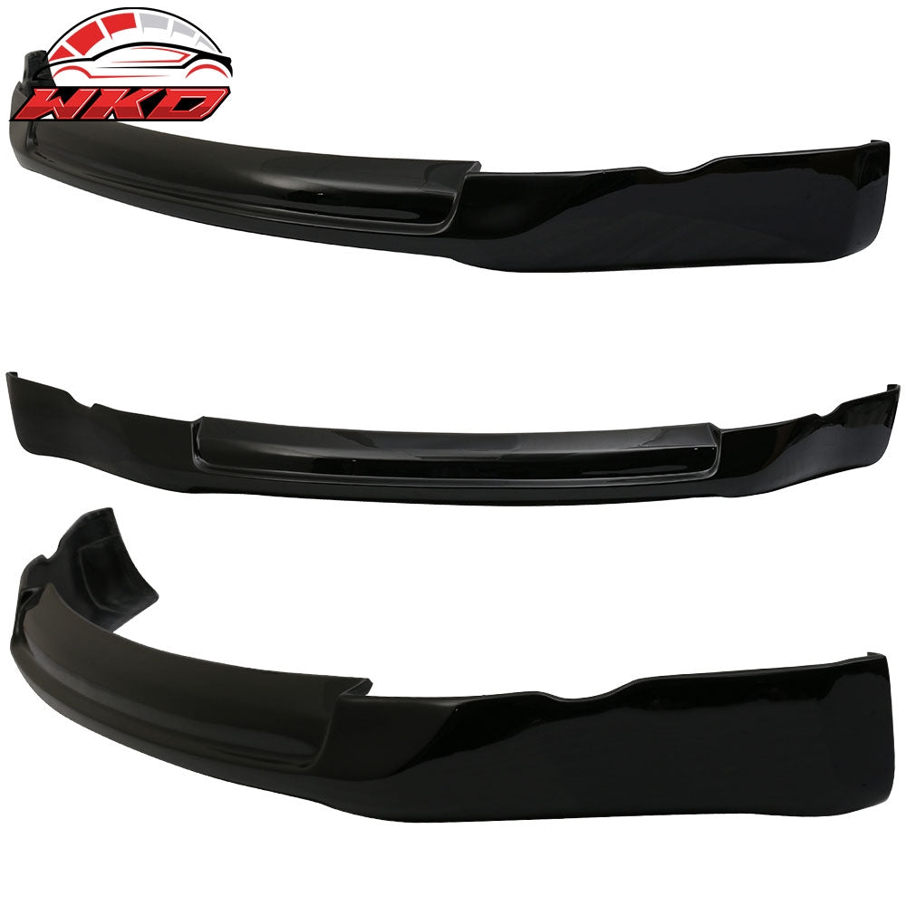 Fits 03-05 Nissan 350Z ING-S Style Front Bumper Lip Spoiler Painted #KH3 Black