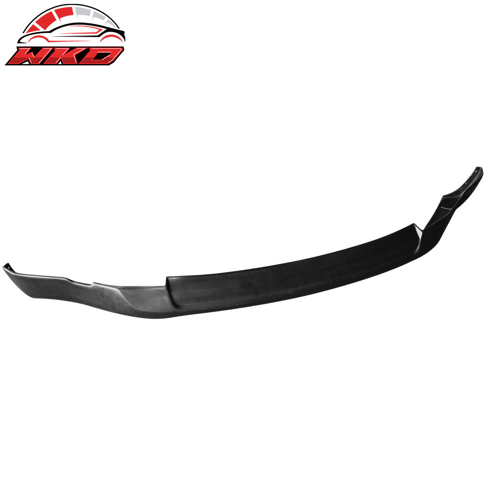Fits 03-05 Nissan 350Z ING-S Style Front Bumper Lip Spoiler Unpainted Black PU
