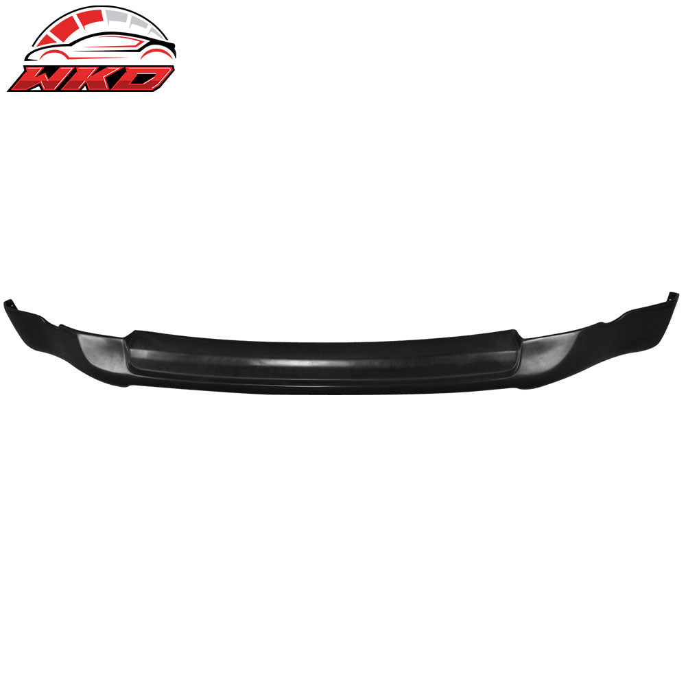 Fits 03-05 Nissan 350Z ING-S Style Front Bumper Lip Spoiler Unpainted Black PU