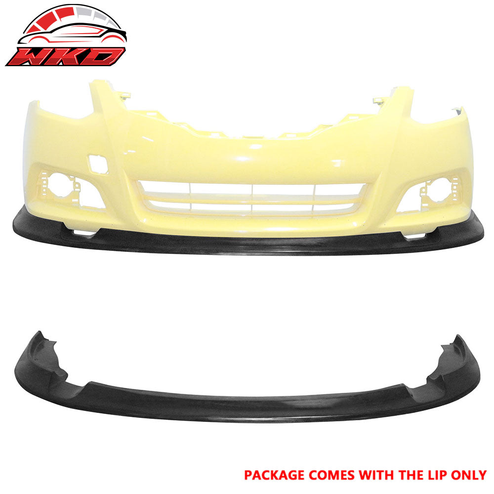 Fits 10-13 Nissan Altima Coupe IKON Style  Front Bumper Lip Spoiler Splitter PU