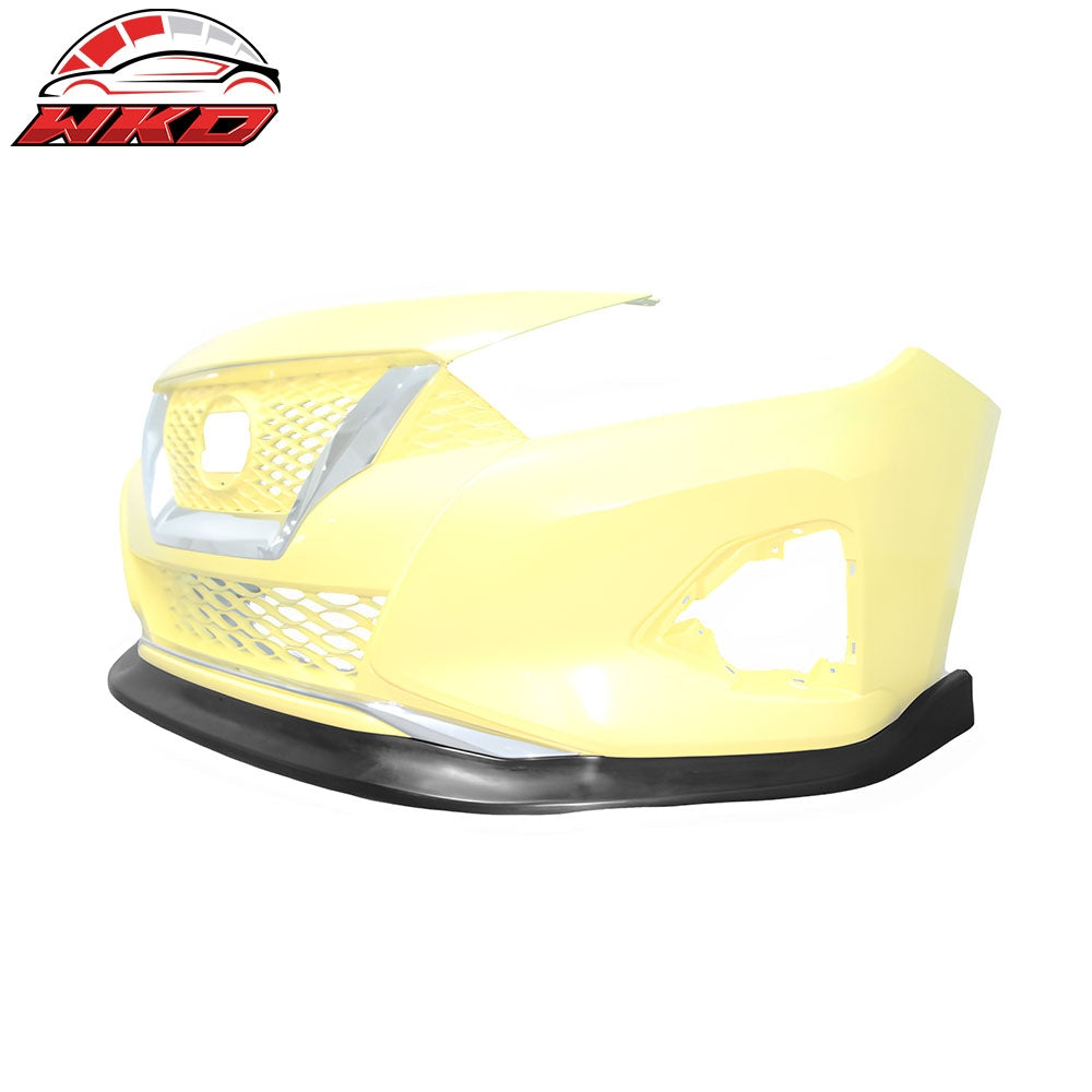 For 19-23 Nissan Maxima Unpainted Front Bumper Lip Spoiler Splitter PU