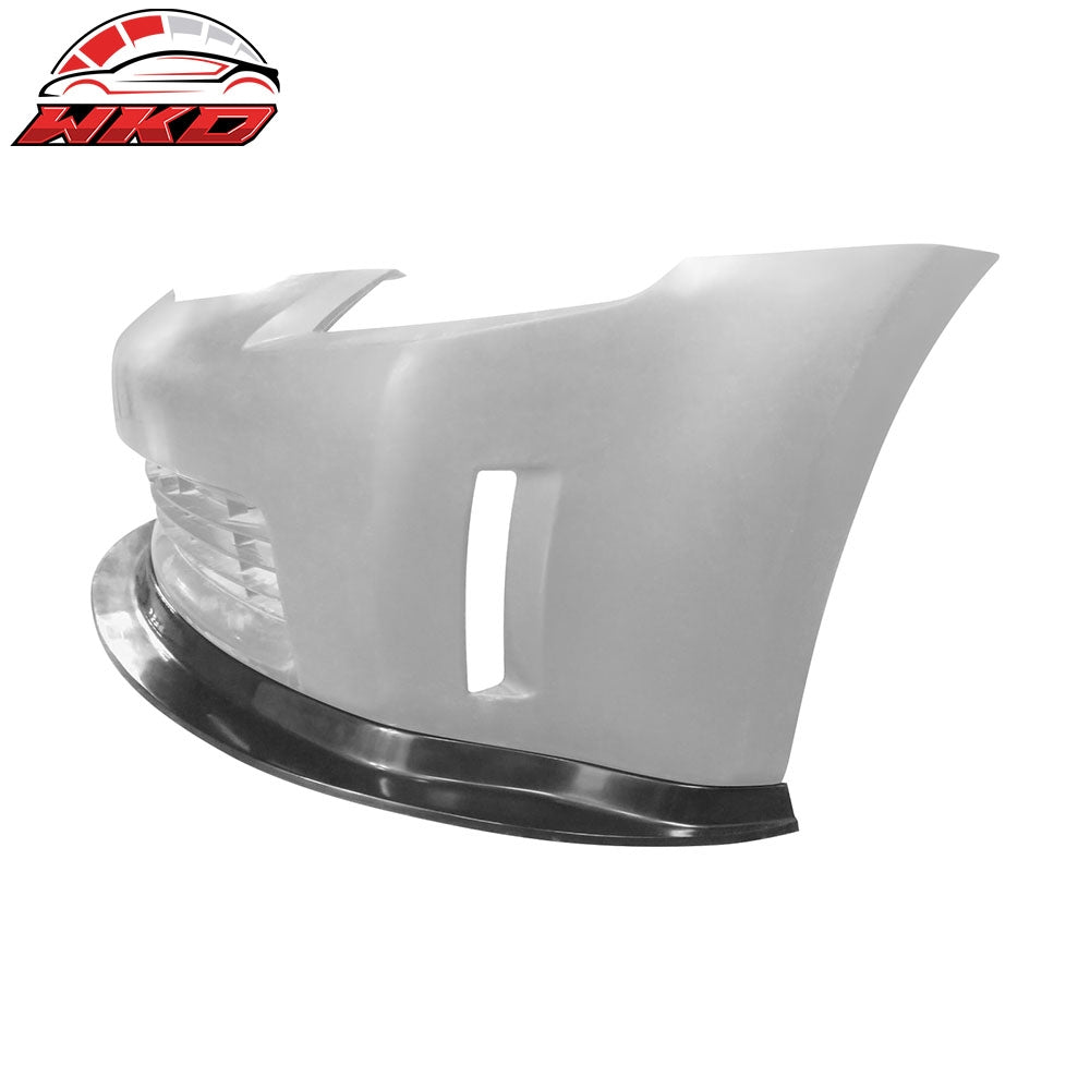 Fits 03-05 Nissan 350z Z33 Unpainted Front Bumper Lip Spoiler Guard MDA Style
