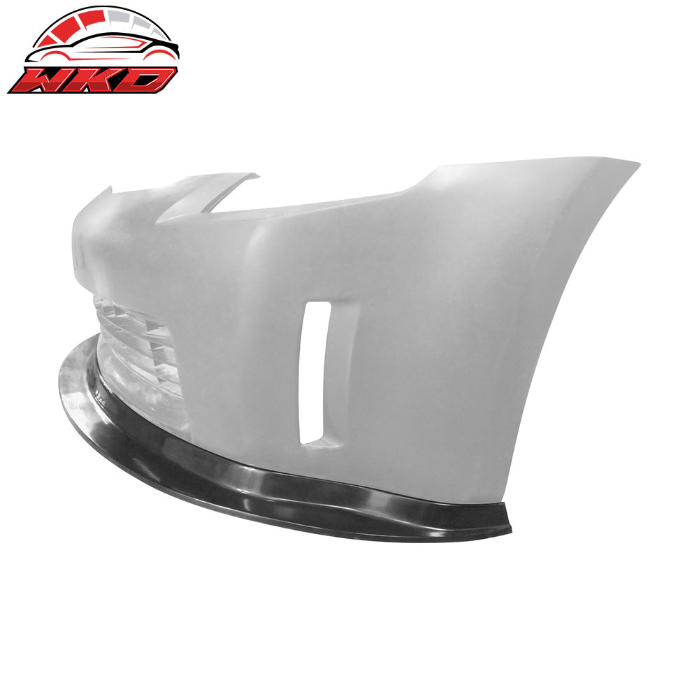 Fits 03-05 Nissan 350z Z33 Unpainted Front Bumper Lip Spoiler Guard MDA Style
