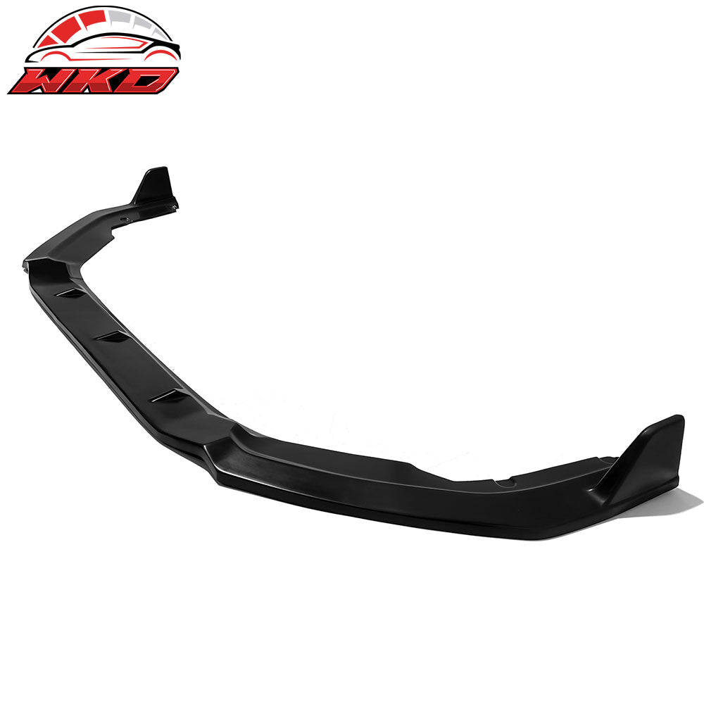 Fits 20-23 Nissan Sentra Front Lip Air Dam Spoiler Splitter PU MDA V2 Style