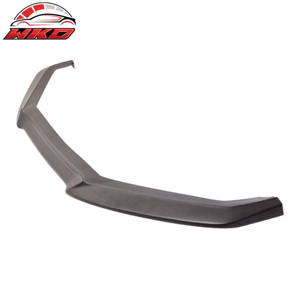 Fits 13-16 Subaru BRZ GT Style Front Bumper Lip Spoiler Unpainted Black PU