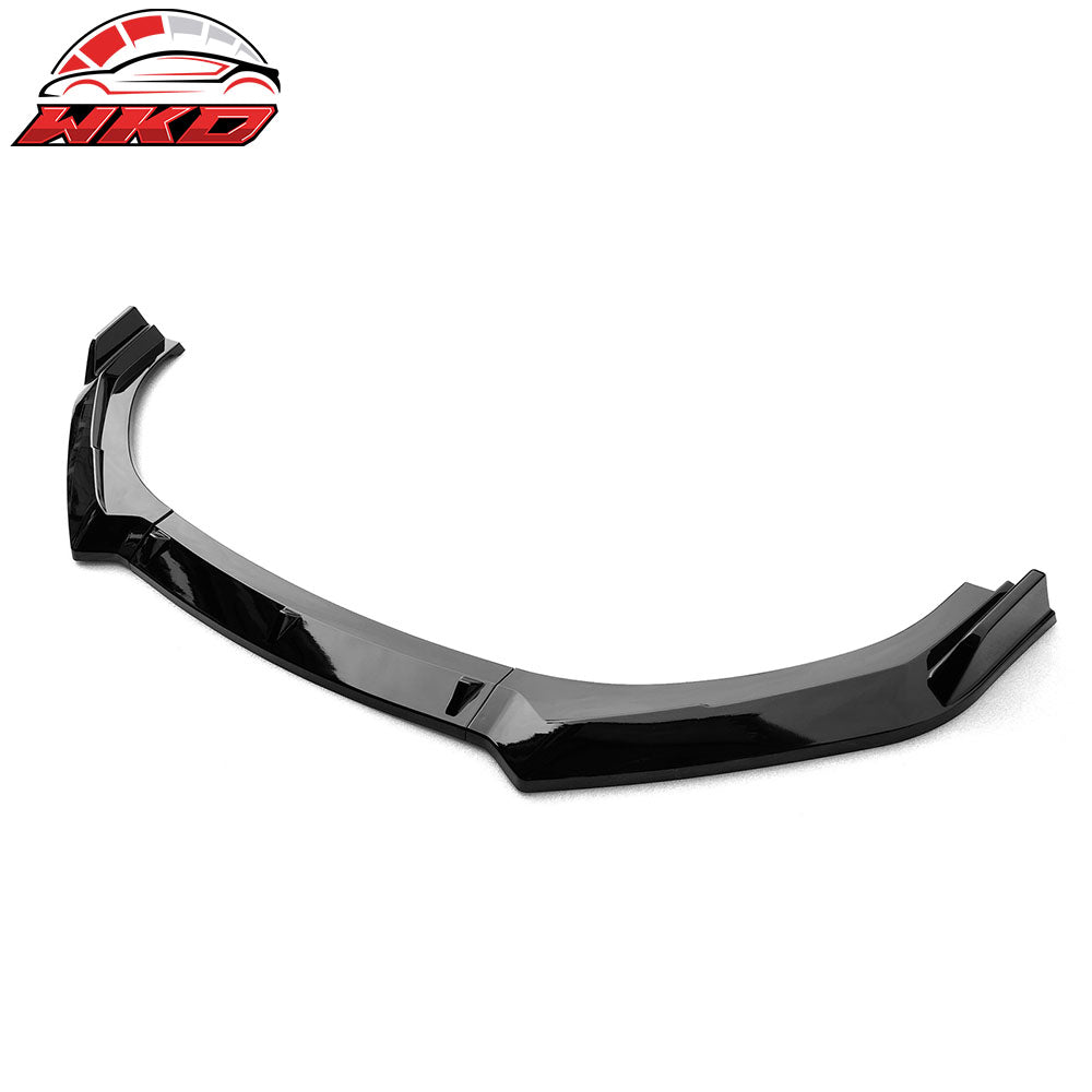 Fits 22-25 Subaru BRZ ZD8 JDM 2 Style Gloss Black Front Bumper Lip Spoiler 3PCS