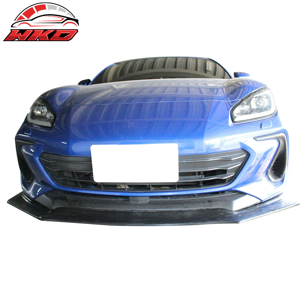 Fits 22-25 Subaru BRZ IKON V4 Style Front Bumper Lip Spoiler Splitter Chin PU