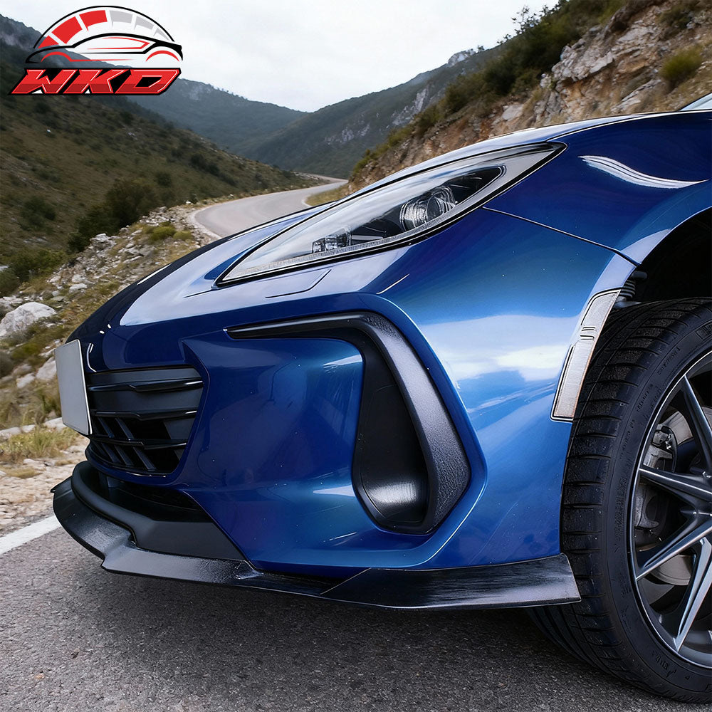 Wholesale 22-25 Subaru BRZ IKFM Style Front Bumper Lip Lower Chin Spoiler Unpainted PU