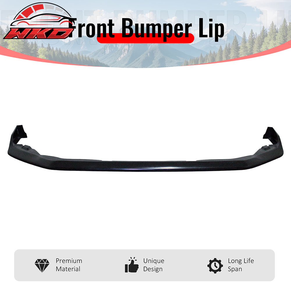 Fits 18-20 Subaru Crosstrek IKCS Style Front Bumper Lip Spoiler Unpainted PU