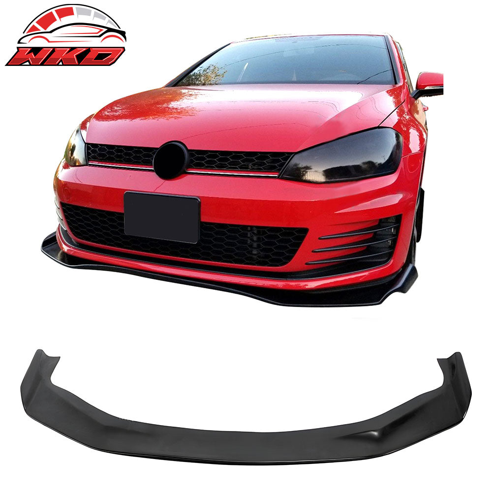 Wholesale 15-17 Volkswagen Golf GTI MK7 RB Style Front Bumper Lip Spoiler Unpainted PU