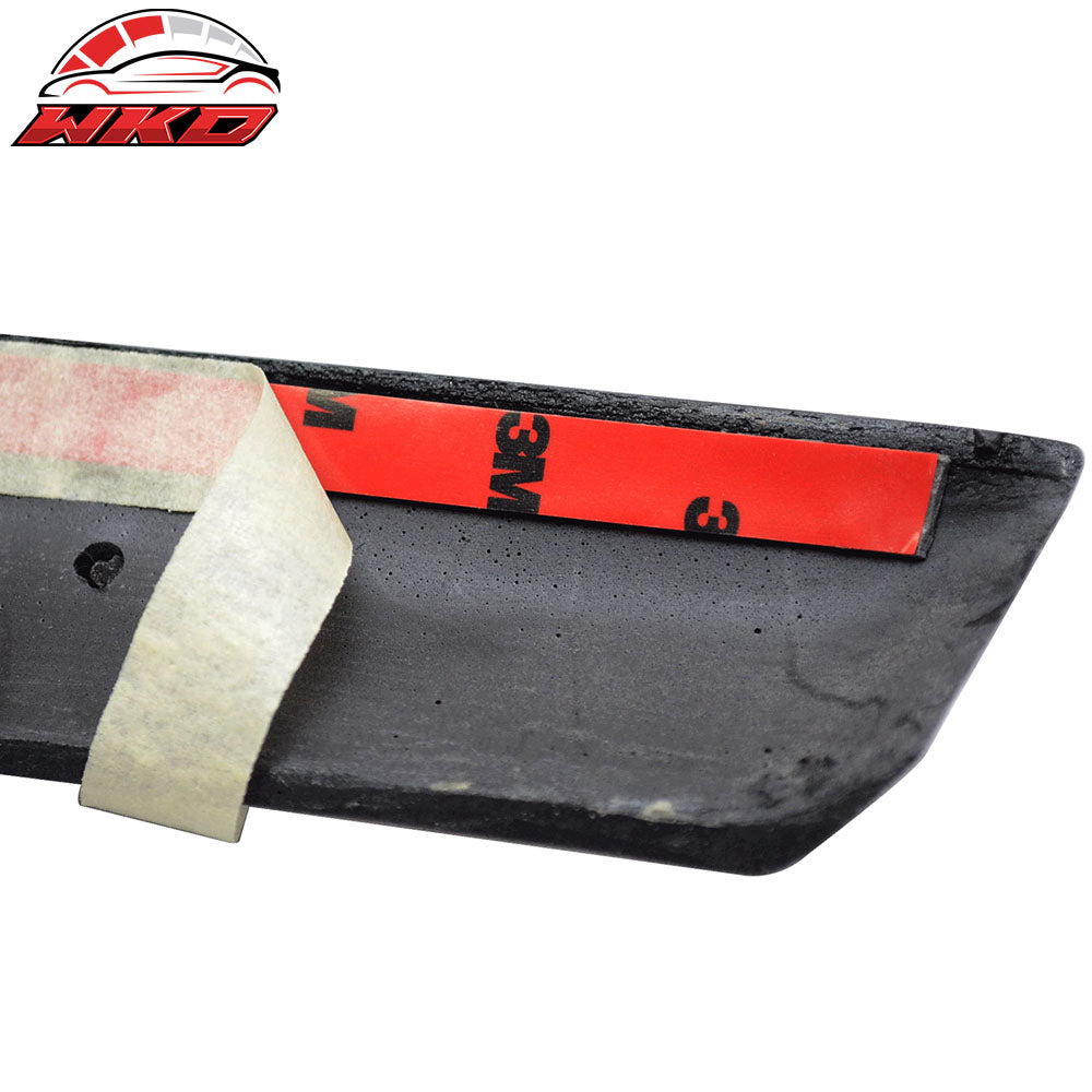 Fits 04-05 Subaru Impreza WRX Side Aprons Front Bumper Lip Cover Corner Cap PU
