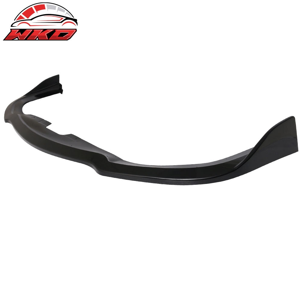 Fits 06-07 Subaru Impreza WRX STI CS2 Front Bumper Lip Painted Gloss Black - PP