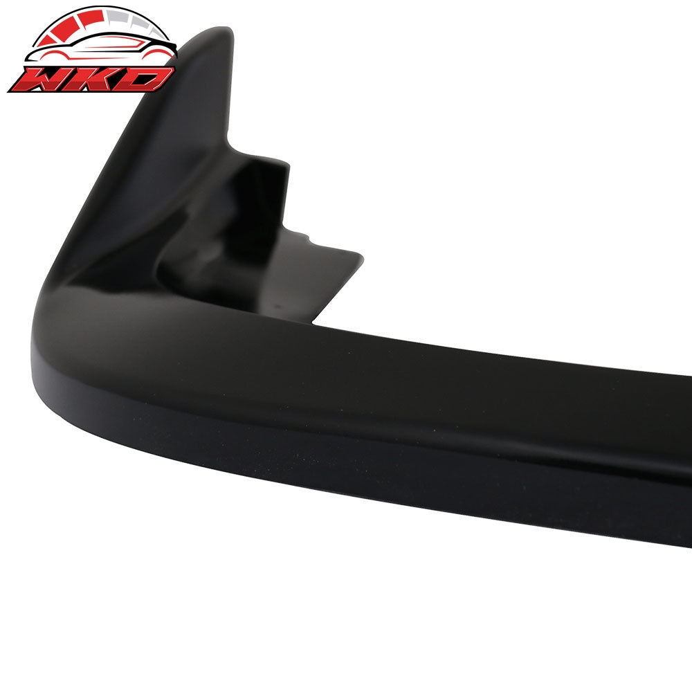 Fits 06-07 Subaru Impreza WRX STI CS2 Front Bumper Lip Painted Gloss Black - PP