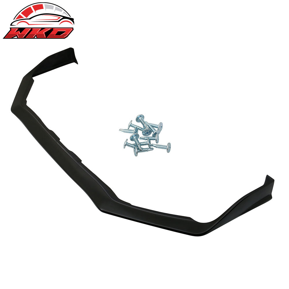 Fits 15-21 Subaru WRX STI S207 Style PU Front Bumper Lip Chin Spoiler Unpainted