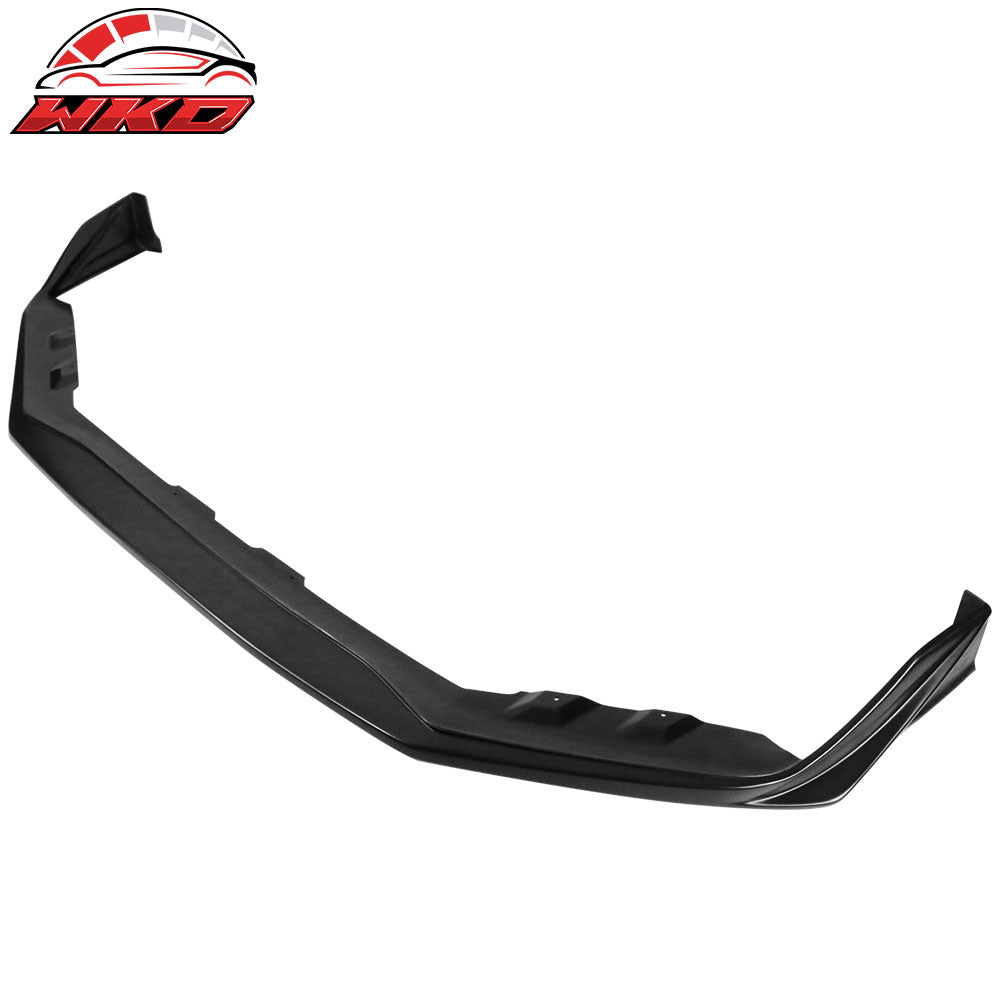 Fits 18-21 Subaru WRX STI S208 Style Front Bumper Lip - Unpainted PU