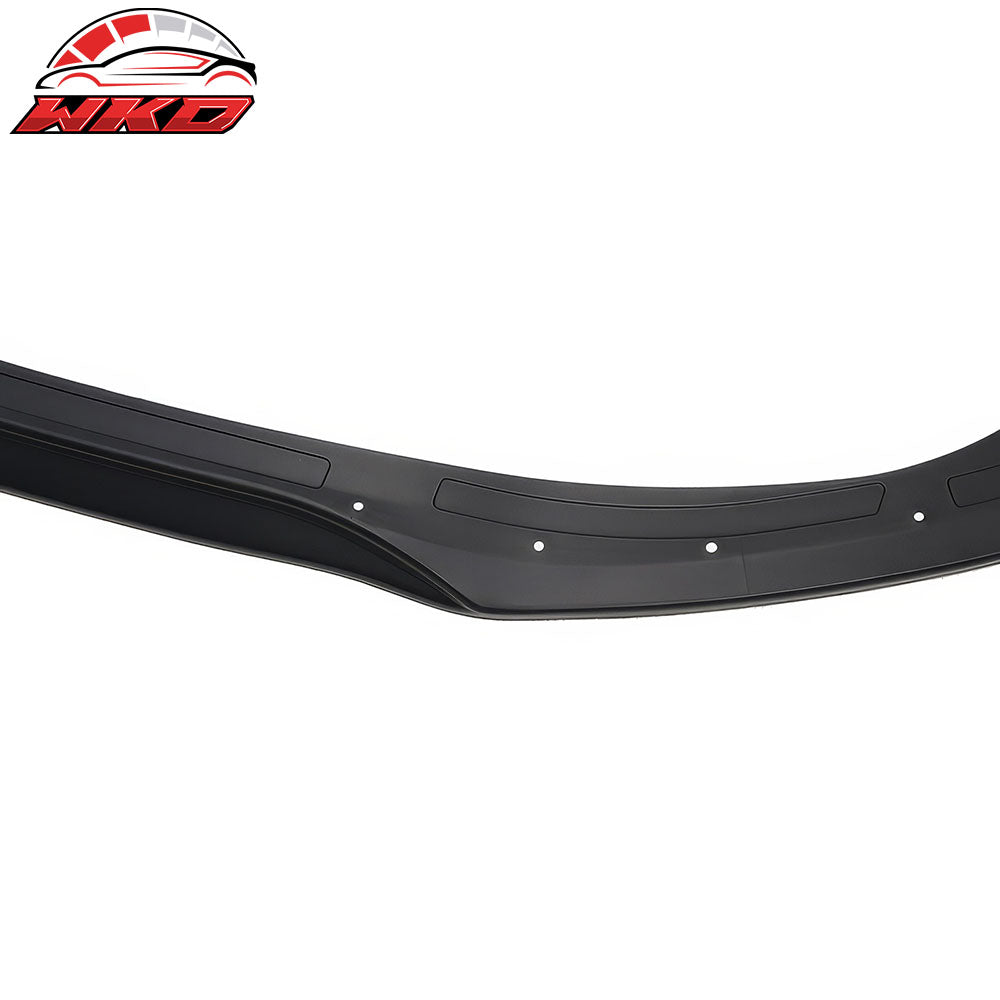 Fits 11-14 Subaru Impreza WRX STI V Style Front Bumper Lip Splitter Matte Black