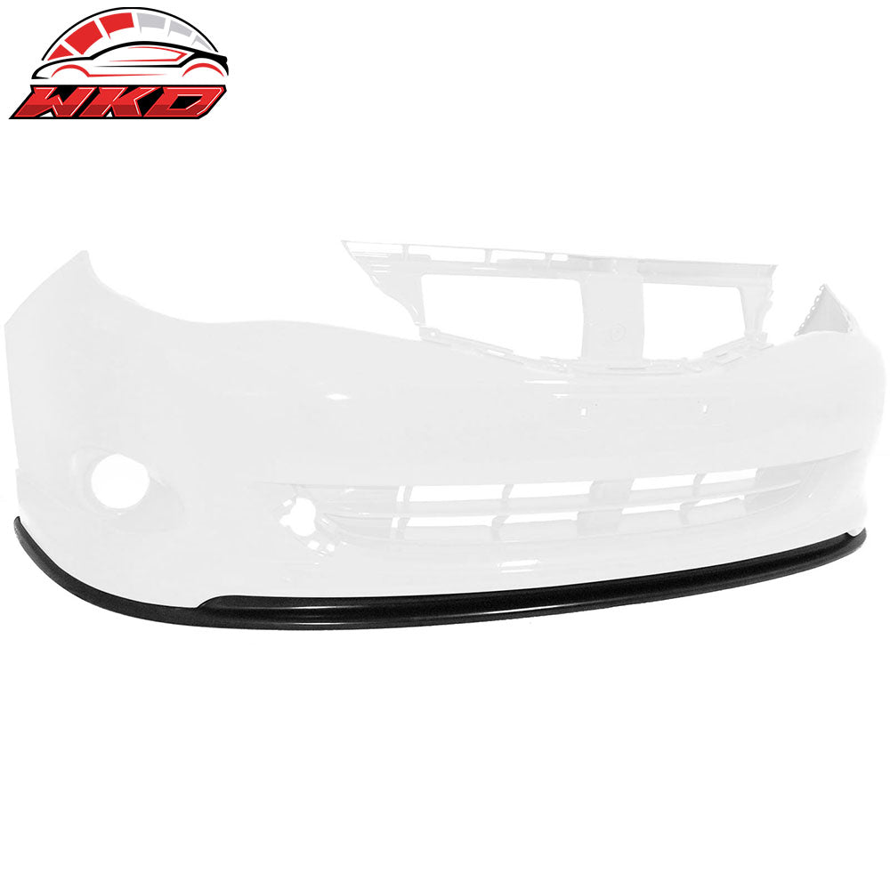 Fits 08-10 Subaru Impreza WRX Premium Front Bumper Lip Chin Spoiler STI Style PU